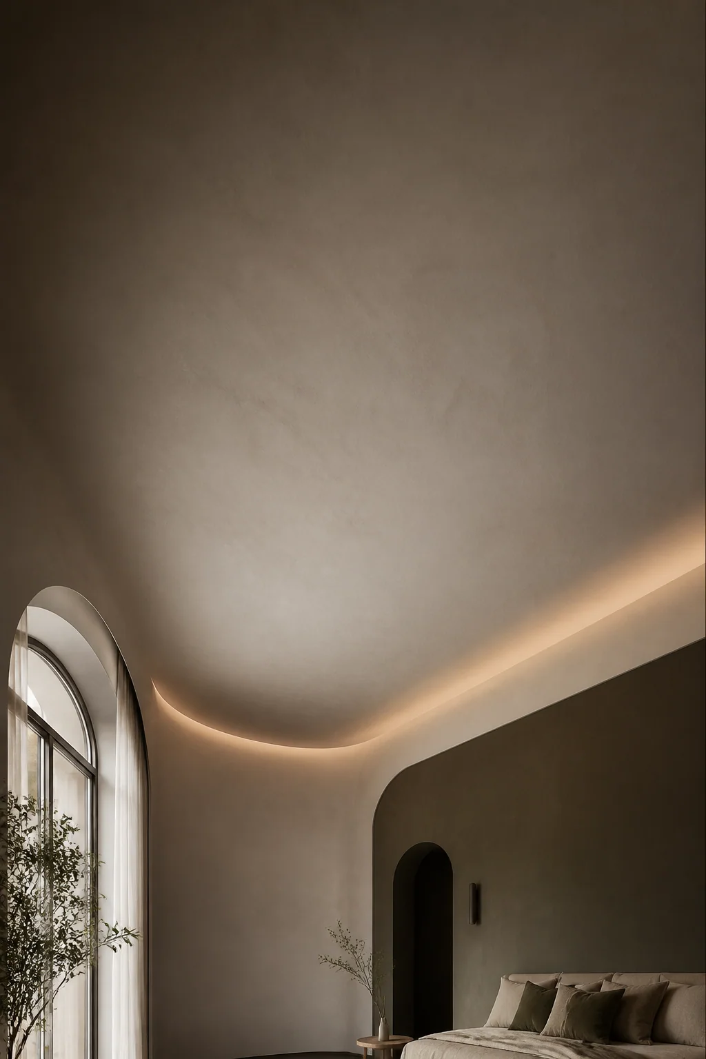 Mineral finish inspiration for ceilings