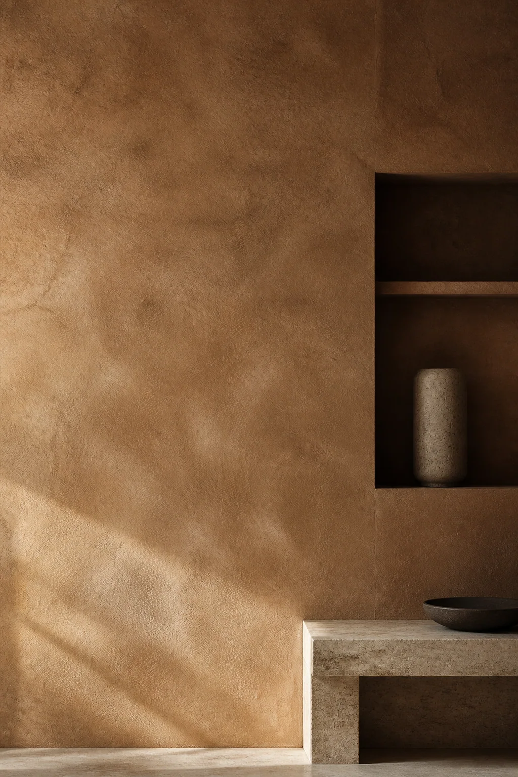 Mineral finish inspiration for walls