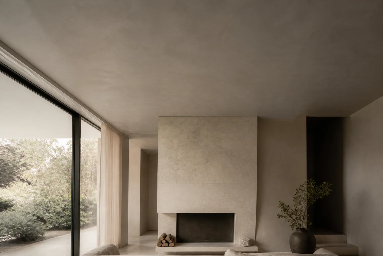Ceilings inspiration: mineral texture and architectural detail, view 5