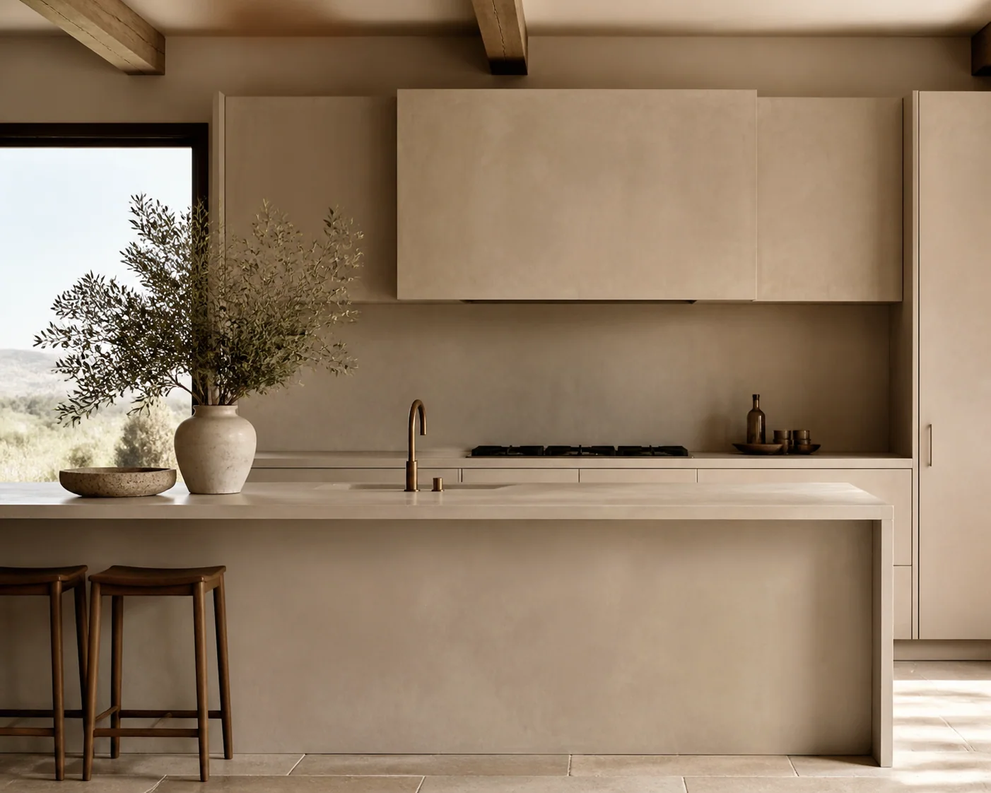 Kitchens inspiration: mineral texture and architectural detail, view 3
