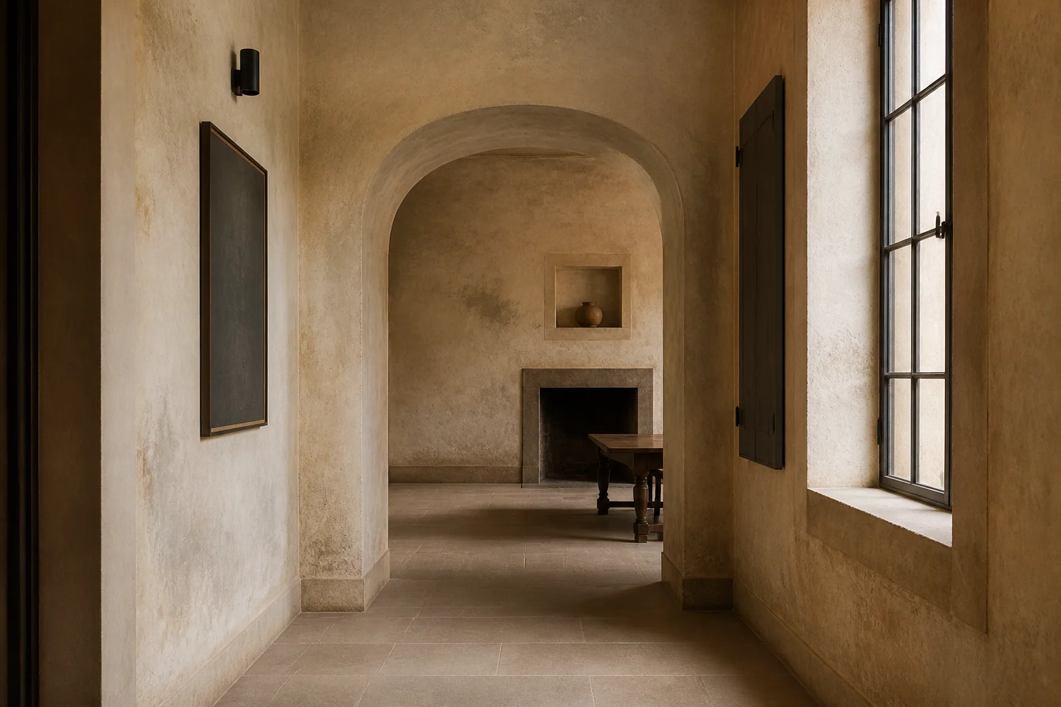 Restoration inspiration: mineral texture and architectural detail, view 7